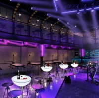 Комплект светящейся мебели Стол+2 стула V6 Комплект светящейся мебели Стол+2 стула V6